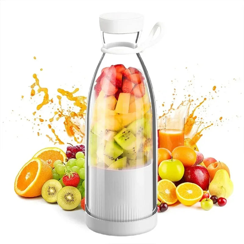 Mini Juicer Cup Fresh Juice Mini Fast Portable Blender for Juice, Shakes and Smoothies, Electric USB Juicer Blender