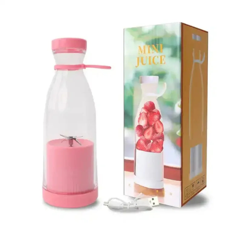 Mini Juicer Cup Fresh Juice Mini Fast Portable Blender for Juice, Shakes and Smoothies, Electric USB Juicer Blender