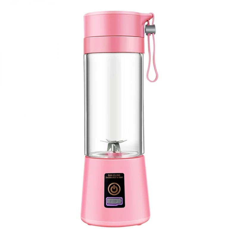Mini Juicer Cup Fresh Juice Mini Fast Portable Blender for Juice, Shakes and Smoothies, Electric USB Juicer Blender